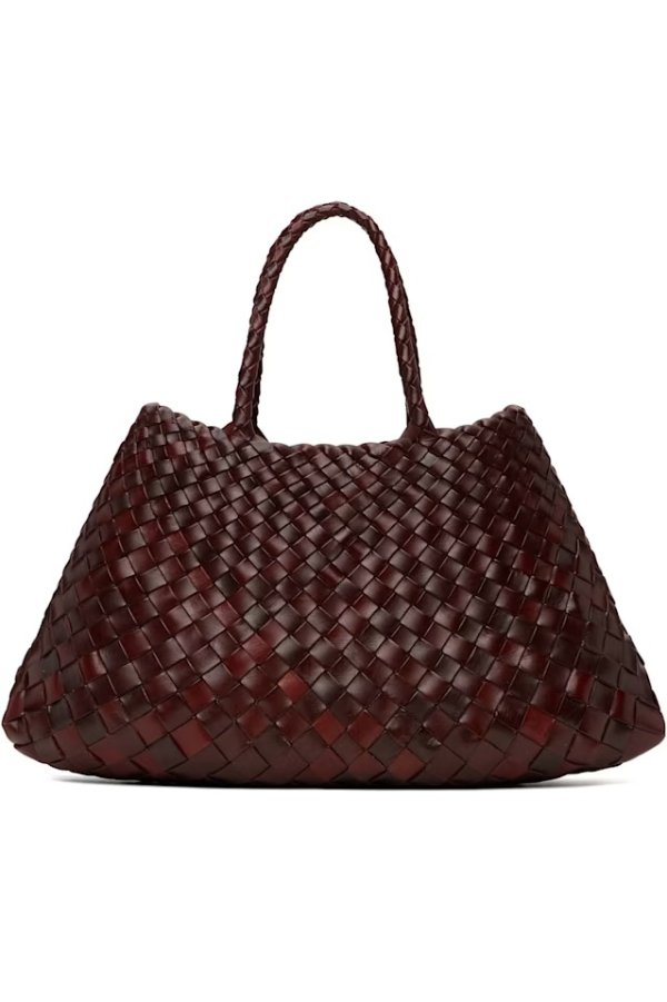 Santa Croce 小号手提包 酒红色