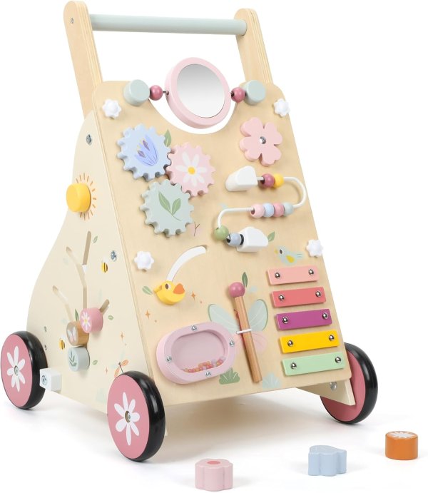 Wooden Baby Walker Montessori Sensory Toy