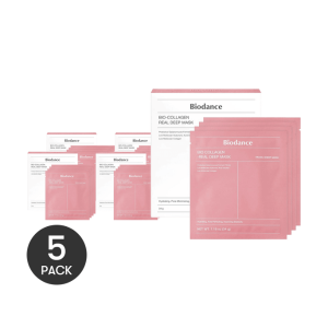 BIODANCE 粉色胶原蛋白水光焕亮凝胶面膜 5盒装