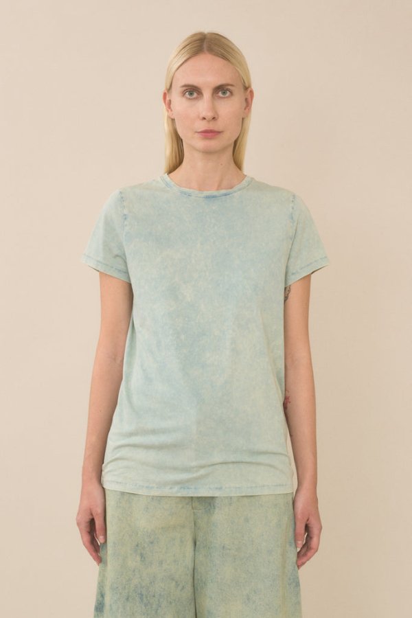 Hand Dyed Pima Cotton Bias Baby Tee