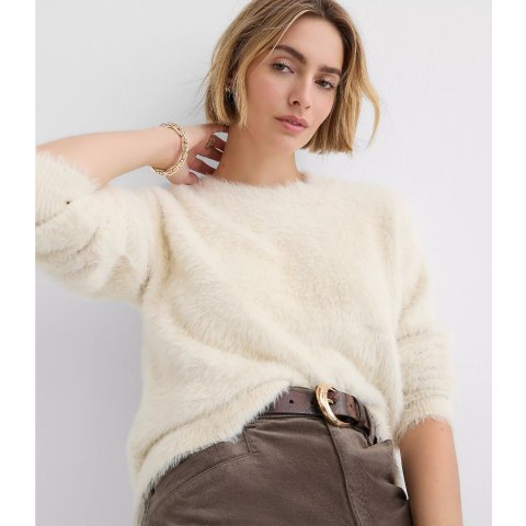 LOFTFuzzy Tunic Knit Sweater