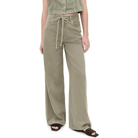 Madewell 女士Tencel抽绳牛仔裤