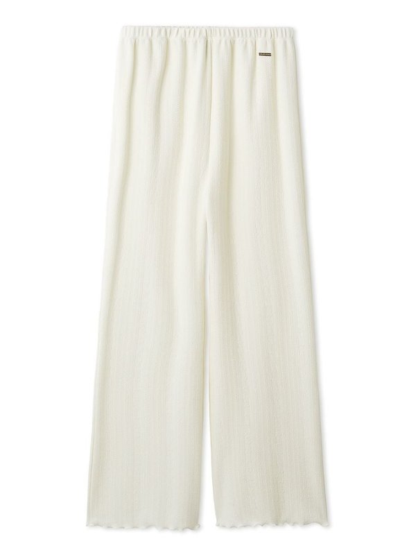 Heart Aran Cut-and-sew Pants