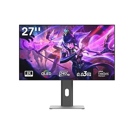  27" 1440P@240Hz OLED显示器