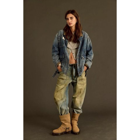 Free PeopleWe The Free Moxie Barrel Jeans
