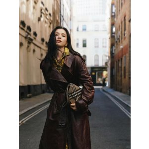 Burberry 格纹单肩包 张婧仪同款