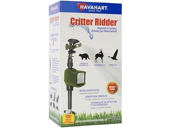 Havahart Motion Activated Animal Repellent Sprinkler 5277 Green