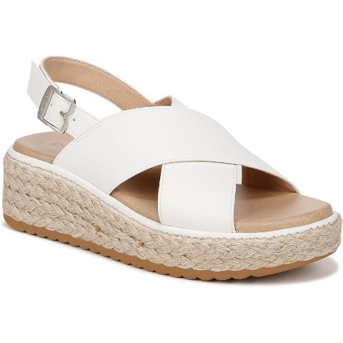 Dr. Scholl s Ember 女士坡跟凉鞋