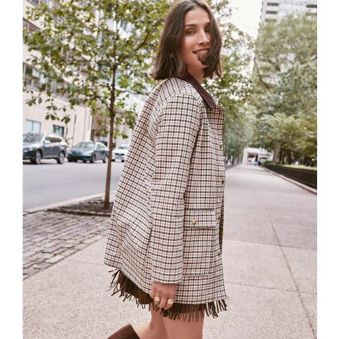 LOFTPlaid Barn Jacket