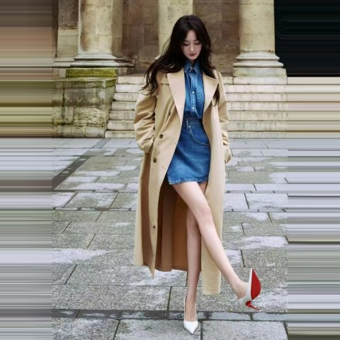 Alexander WangDenim Foldline Shirt Vintage Blue