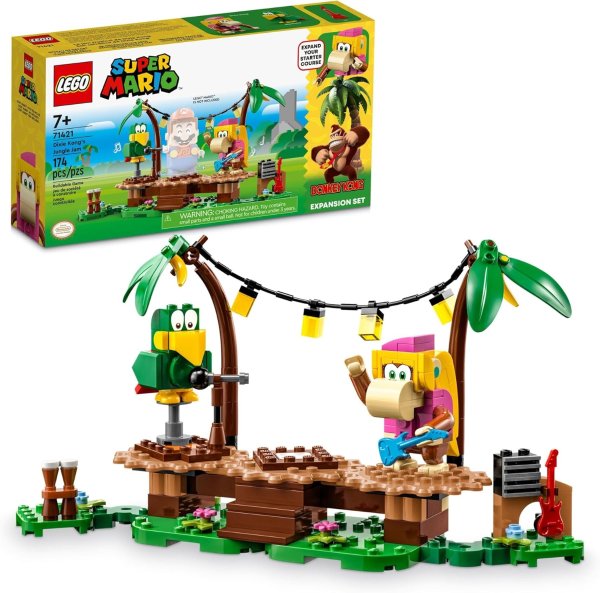 LEGO 超级马里奥迪克西刚的丛林派对扩充包 71421
