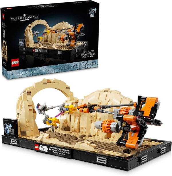  Star Wars 75380 Mos Espa Podrace Set 718 Pieces