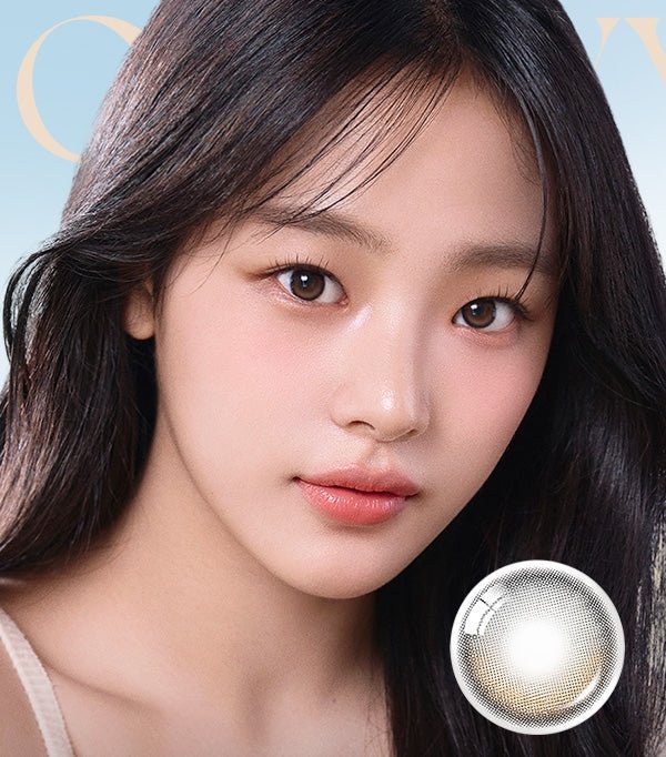 Lens Diary OLENS Glowy Natural 1 Day Mocha Brown Contact Lenses