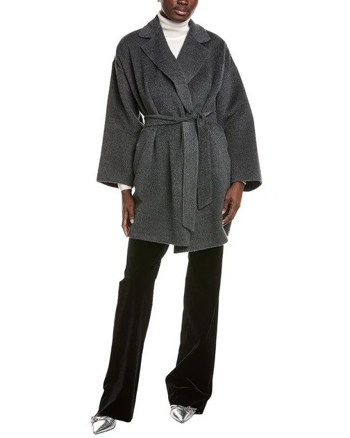 Nella Wool & Alpaca-Blend Coat