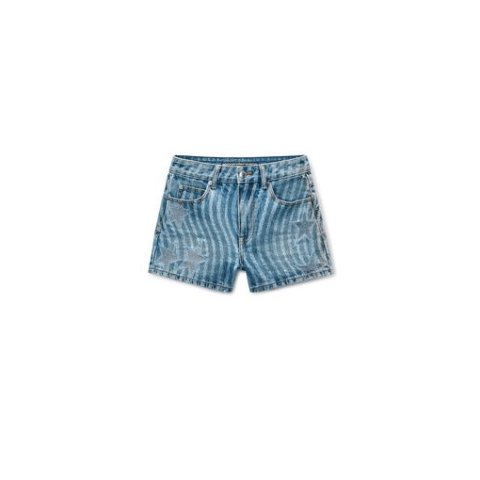 Alexander WangStars & Stripes Shorty Medium Indigo
