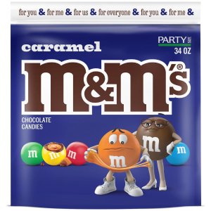 M&M s 焦糖牛奶巧克力糖 34盎司