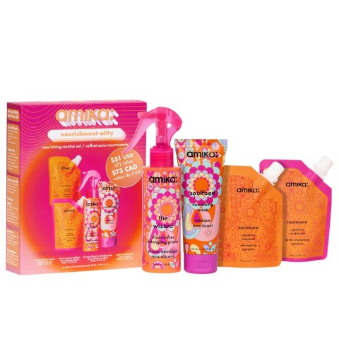 Amika价值$72Nourishment-ality 护发套装