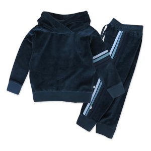 HonestBaby Velour Sweatshirt and Jogger Set