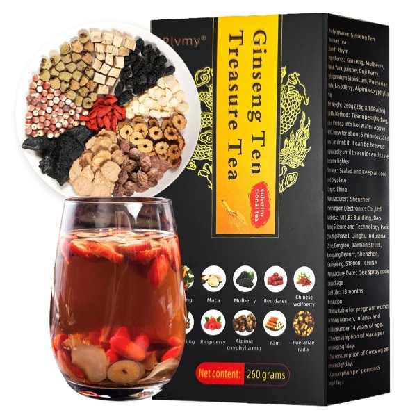 Ten Treasures Tea Kidney Detox Formula 10 Bags