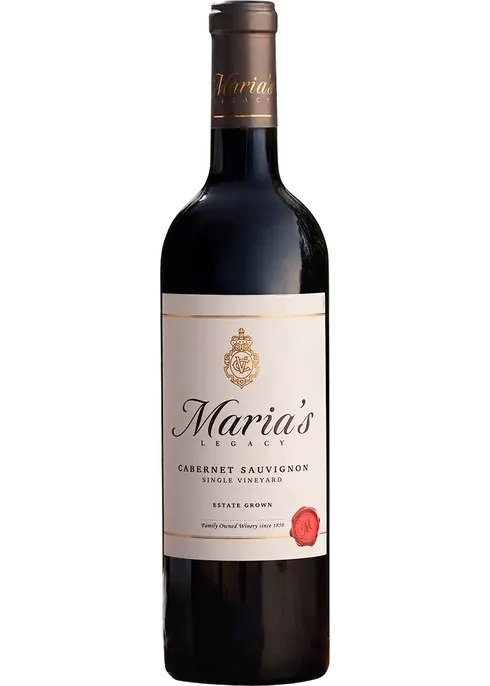 Maria's Legacy 赤霞珠红酒 2022