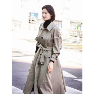 Burberry Ellingham 风衣外套郑恩彩同款