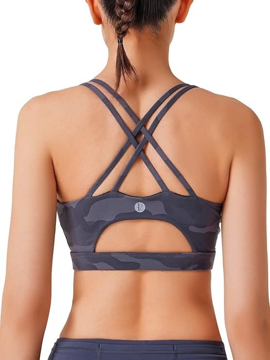 RUNNING GIRL High Impact Longline Sports Bra
