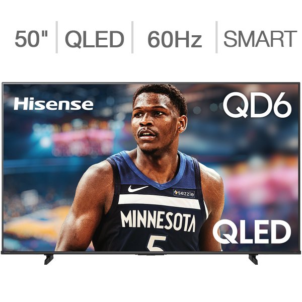 QD6 50英寸 4K QLED智能电视