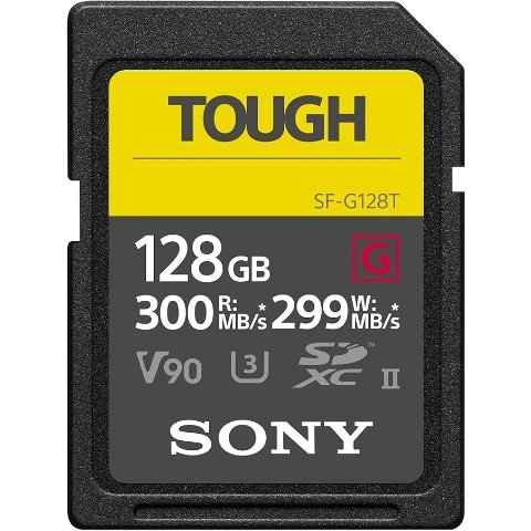 TOUGH-G 128GB, V90, CL10, U3, R300MB/S, W299MB/S