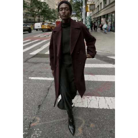 Zara Zara ADERERROR WOOL BLEND OVERSIZED COAT 259.00