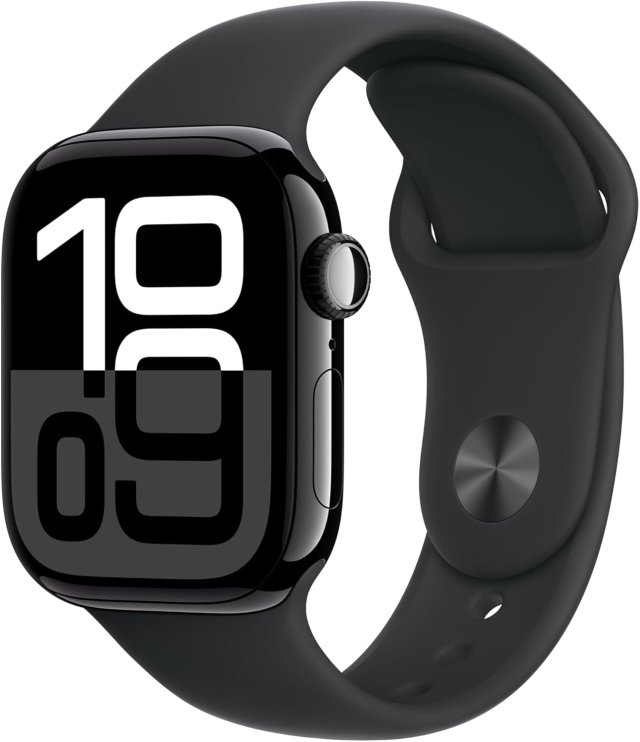 Apple Watch 10代 42mm 黑色铝壳智能手表