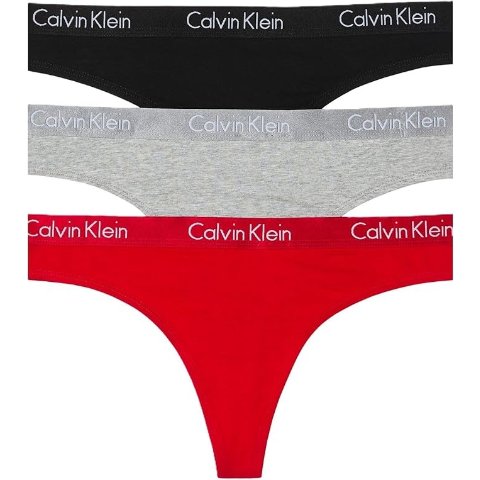 Calvin Klein Motive 棉质女士丁字裤 3条装