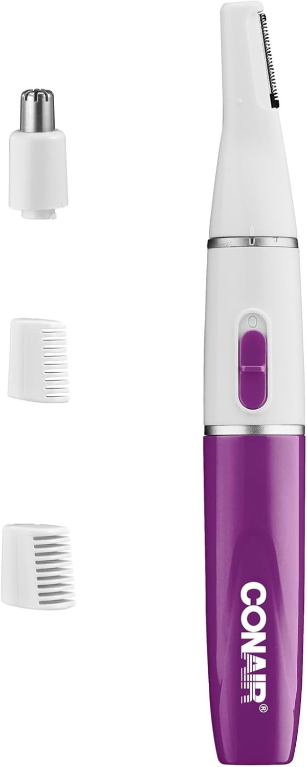 Conair All-in-1 Women's Facial Trimmer Battery-Powered