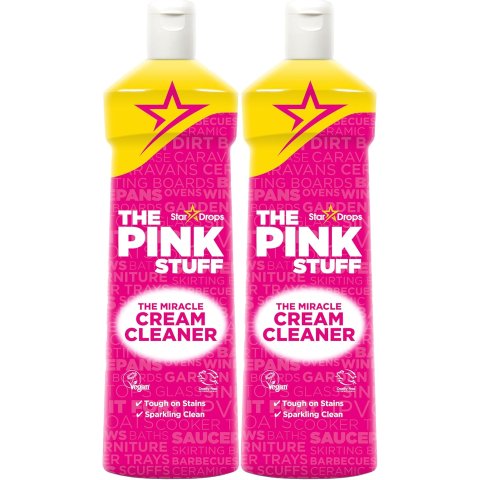 The Pink Stuff Cream Cleaner 2-Pack 16.9oz