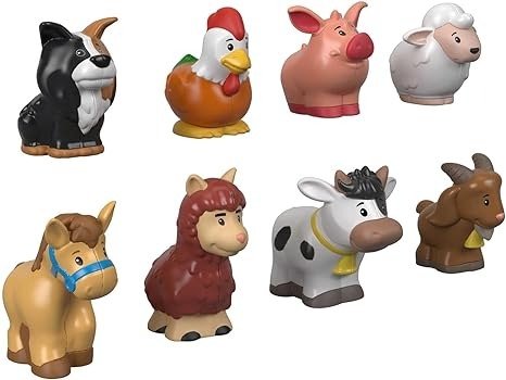 Fisher-Price Little People Farm Animal Figure Set 8-Piece