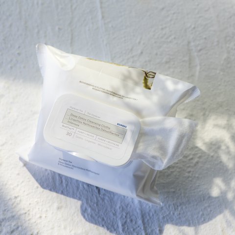 KorresOlympus Tea Deep Detox Cleansing Cloths