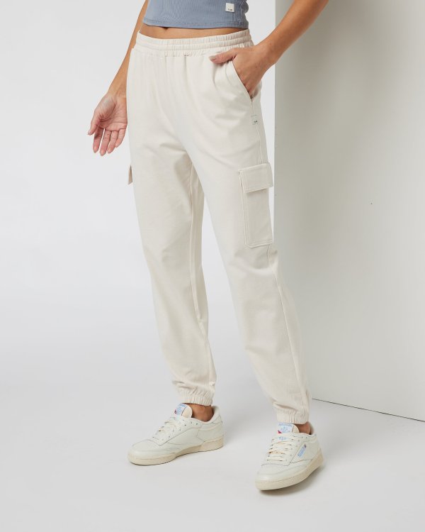 Boyfriend Cargo Sweatpant DreamKnit Fabric