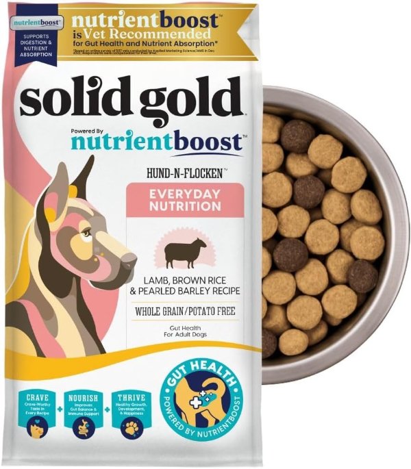 Solid Gold 羔羊狗粮 3.75磅