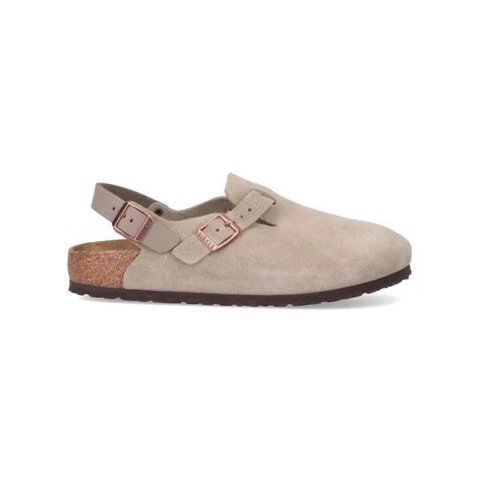 Birkenstocktokio mules taupe suede