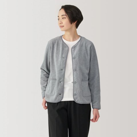 Recyclable Fleece Cardigan