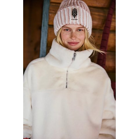 Free PeopleAlpine Faux Fur Half Zip