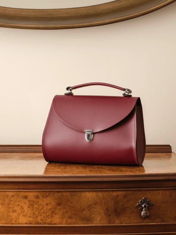 The Poppy Handbag Oxblood