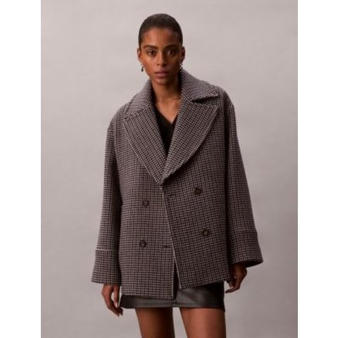 Calvin KleinWool Blend Pea Coat