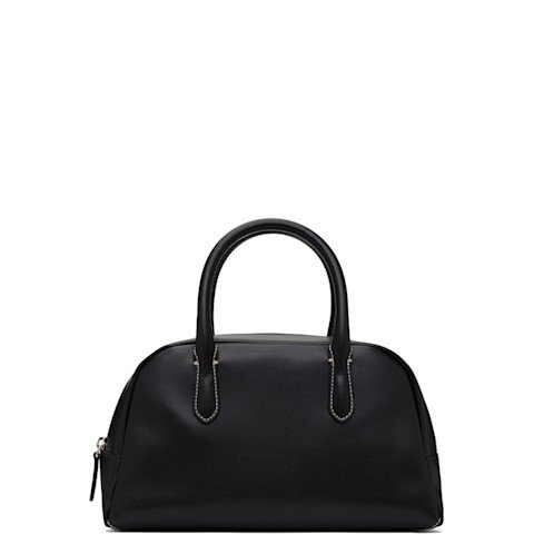 Black Classic Golf Mini Bag Leather Handle