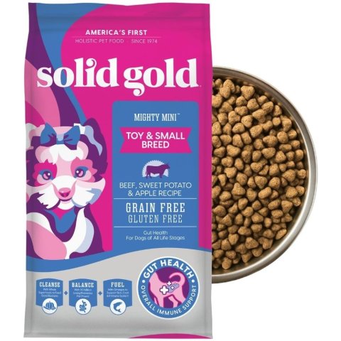 Solid Gold Small Breed Grain Free Beef Dog Food 4LB