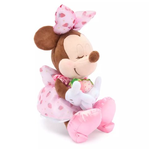 日本限定 Minnie Mouse 草莓毛绒玩具 10英寸