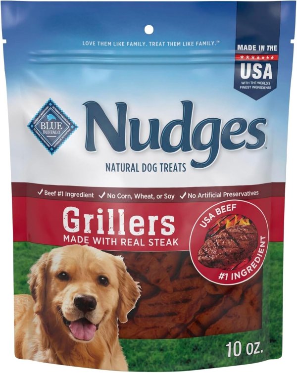 Blue Buffalo Nudges Grillers Natural Dog Treats