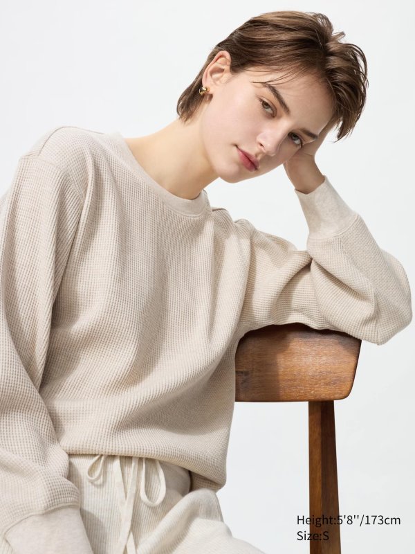 Waffle Long-Sleeve T-Shirt