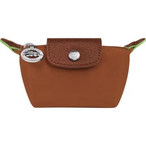 Le Pliage Green Recycled Canvas Coin Purse