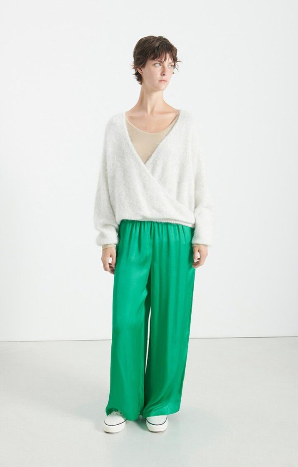 Bovalow High Waist Straight Trousers