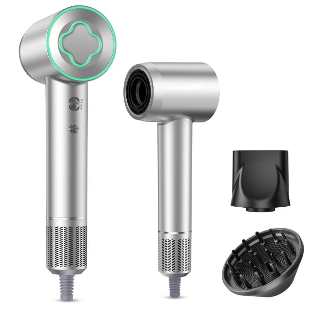 Purevigil 高速吹风机 1500W 灰色